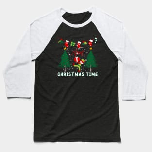 Noel, Christmas Time Baseball T-Shirt